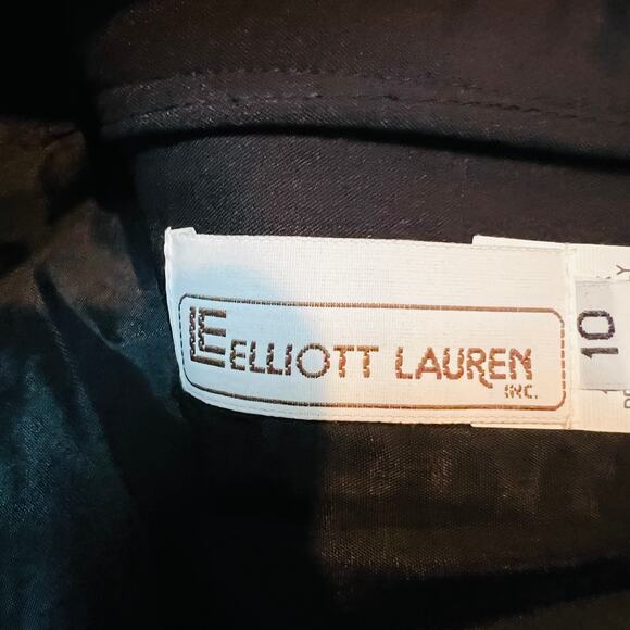 Elliott Lauren Zip Vest Sleeveless Mod Sleek Black Basic Insulate Casual - 10 - Picture 5 of 5